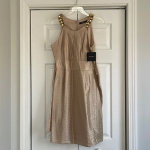 Gold Ellen Tracy Dress
